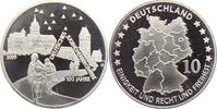 Deutschland - BRD Medaille 100 Jahre Deutsches Jugendherbergswerk -