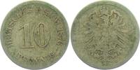 Kaiserreich 10 Pfennig 10 Pfennig - kleiner Adler -