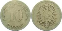 Kaiserreich 10 Pfennig 10 Pfennig - kleiner Adler -