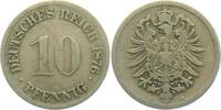 Kaiserreich 10 Pfennig 10 Pfennig - kleiner Adler -