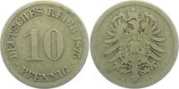 Kaiserreich 10 Pfennig 10 Pfennig - kleiner Adler -