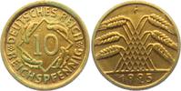 Weimarer Republik 10 Reichspfennig 10 Reichspfennig - Ähren -