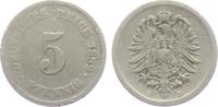 Kaiserreich 5 Pfennig 5 Pfennig - kleiner Adler -