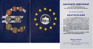 Deutschland 3,88 Euro + Silbermedaille Kursmünzen-Satz mit Silbermedaille - Brandenburger Tor -