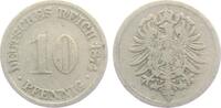 Kaiserreich 10 Pfennig 10 Pfennig - kleiner Adler -