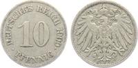 Kaiserreich 10 Pfennig 10 Pfennig - großer Adler -