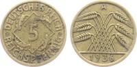 Weimarer Republik 5 Reichspfennig 5 Reichspfennig - Ähren -