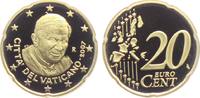 Vatikan 20 Cents Papst Benedikt XVI. -