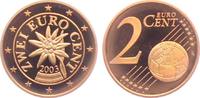 Österreich 2 Cents Edelweiß - Blume - Flora -