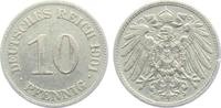 Kaiserreich 10 Pfennig 10 Pfennig - großer Adler -