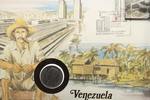 Venezuela 1 Bolivar auf Numisbrief Numisbrief Venezuela - Stadtansicht - Dorfansicht - Arbeiter in Venezuela -