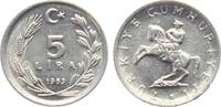 Türkei 1983 5 Lira VF-EF min. RF