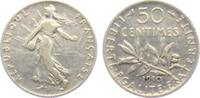 Frankreich 50 Centimes Säerin vor aufgehender Sonne -