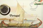 Portugal 25 Escudos 25 Escudos auf Numisbrief Portugal - Boot mit Schilf - Indianerboot - Kanu -