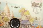 Frankreich 2 Francs 2 Francs auf Numisbrief Frankreich - Paris - Invalidendom -