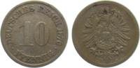Kaiserreich 10 Pfennig 10 Pfennig - kleiner Adler -