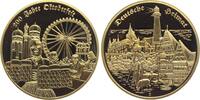 Deutschland Medaille Deutsche Heimat - 200 Jahre Oktoberfest in München - Riesenrad - Maßkrüge -