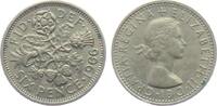 Großbritannien 6 Pence 1966 Elisabeth II. (seit 1952) EF