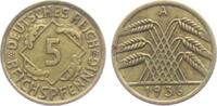 Weimarer Republik 5 Reichspfennig 5 Reichspfennig - mit Ährenbündel -