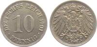 Kaiserreich 10 Pfennig 10 Pfennig - großer Adler -