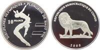 Kongo 10 Francs Olympische Disziplin Turmspringen -