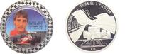Liberia Medaille Deutsche Formel 1 Piloten - Bernd Schneider - 12. Platz Hockenheimring 1989 -