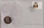 Portugal-Azoren 100 Escudos auf Numisbrief Numisbrief - 100 Jahre Autonomie - Hortensia -