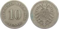 Kaiserreich 10 Pfennig 10 Pfennig - kleiner Adler -