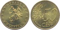 Monaco 50 Cents Fürst Rainier III. von Monaco (1949 - 2005) -