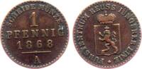 Reuss 1 Pfennig Heinrich XXII. (1859-1902) -