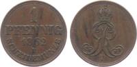 Hannover 1 Pfennig Georg V. (1851 - 1866) -