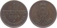 Hannover 1 Pfennig Georg V. (1851 - 1866) -