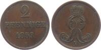 Hannover 2 Pfennig Georg V. (1851 - 1866) -