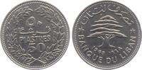 Libanon 50 Piastres Zeder - Baum -