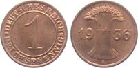 Weimarer Republik 1 Reichspfennig 1 Reichspfennig - mit Ährenbündel -