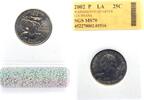 USA 25 Cents Statehood Louisiana - Pelikan -