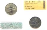USA 25 Cents Utah - Eisenbahn -