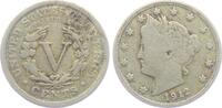 USA 1912 5 Cents - Liberty F-VF