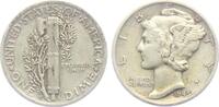 USA 1945 S 1 Dime - Mercury VF+