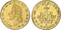 Braunschweig-Calenberg-Hannover 1/2 Goldgulden (1 Taler) Georg II. (1727-1760) -
