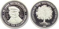 Deutschland - BRD Silbermedaille August Heinrich Hoffmann von Fallersleben - Deutschlandlied -