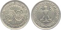 Weimarer Republik 50 Reichspfennig 50 Reichspfennig - mit Reichsadler -