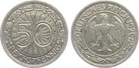 Weimarer Republik 50 Reichspfennig 50 Reichspfennig - mit Reichsadler -