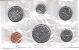 Kanada 1,91 Dollar Jahressatz 1981 - 6 Münzen - (1 Cent bis 1 Dollar) -