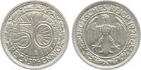 Weimarer Republik 50 Reichspfennig 50 Reichspfennig - mit Reichsadler -