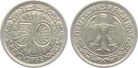 Weimarer Republik 50 Reichspfennig 50 Reichspfennig - mit Reichsadler -