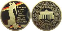 Deutschland - BRD Medaille Deutsche Nationalhymne - Einigkeit und Recht und Freiheit -