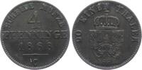 Preussen 4 Pfennig Wilhelm I. (1861 - 1888) -