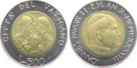 Vatikan 500 Lire Papst Johannes Paul II. -