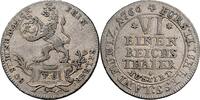 Hessen-Kassel 1/6 Reichstaler Friedrich II. (1760-1785) -